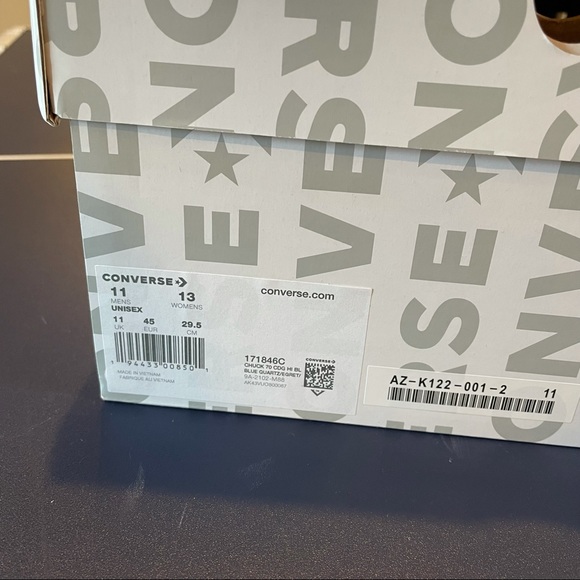 CDG Converse size 11 - Picture 2 of 9